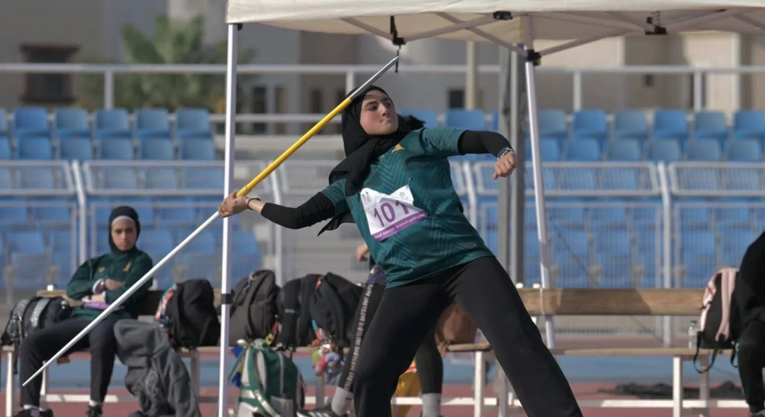 البطولة تقام على مضمار جامعة الأميرة نورة بنت عبد الرحمن (ألعاب القوى السعودية)