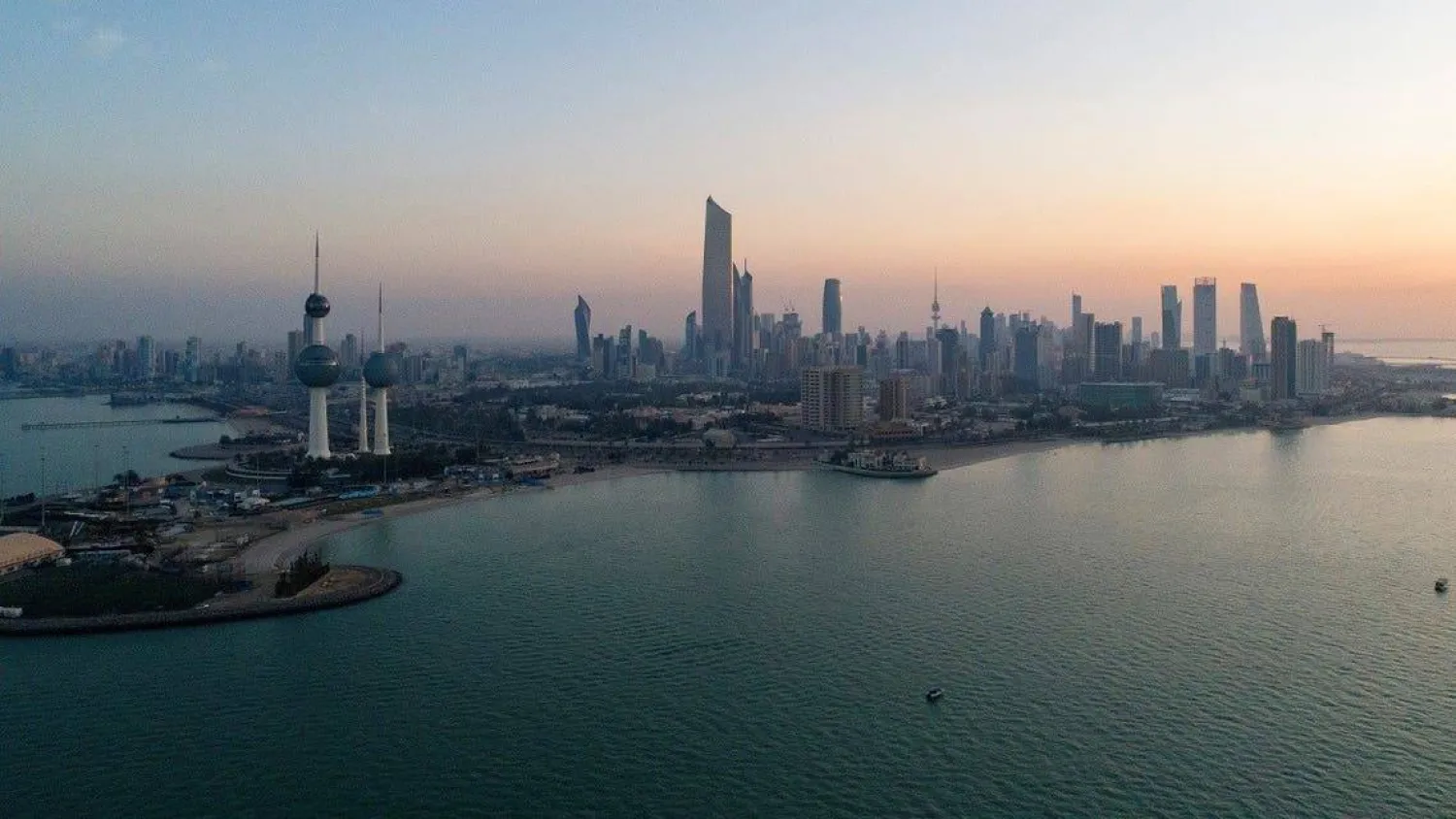 An aerial view shows Kuwait City. (Reuters file)