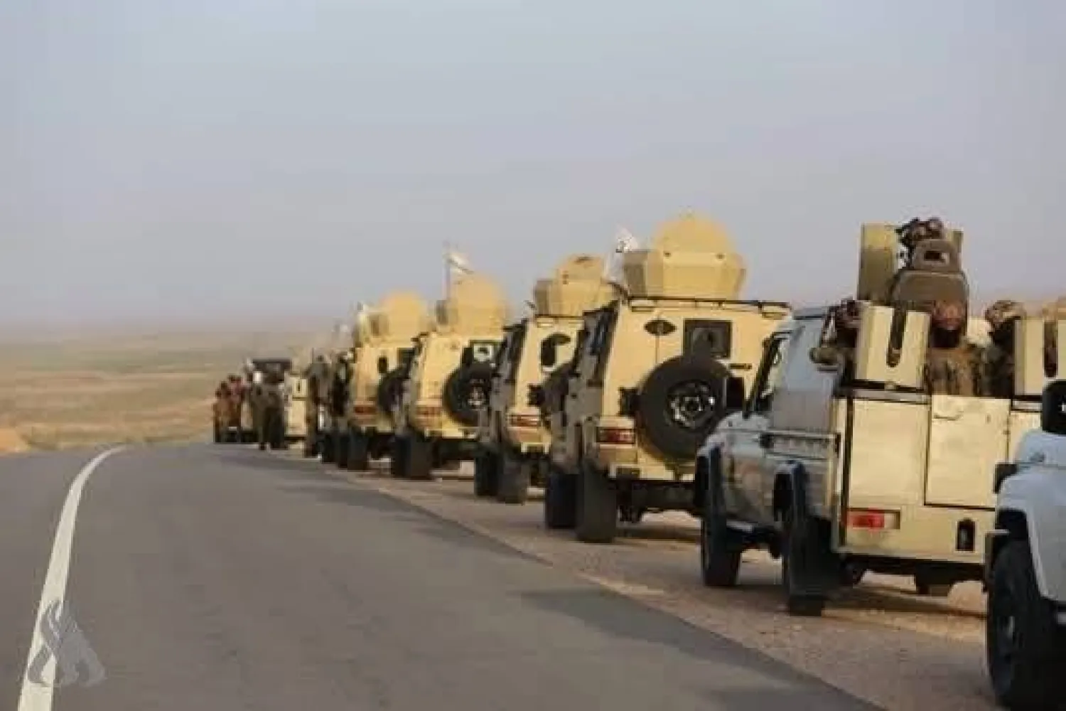 «الحشد الشعبي» العراقي أطلق عملية «فرض السيادة» في صحراء كربلاء جنوب البلاد يوم 12 مايو 2026 (موقع الهيئة)