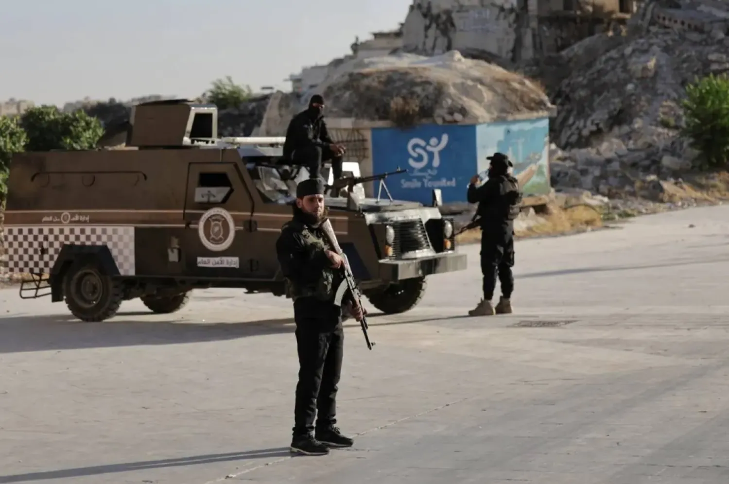 Syrian security forces in Aleppo (File/Reuters)
