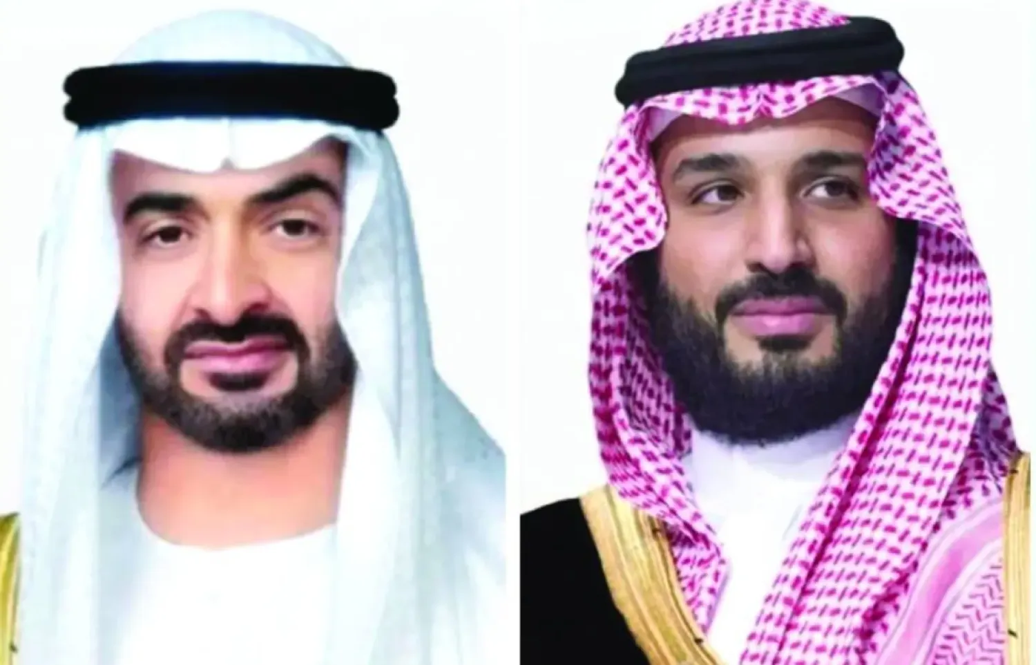 Saudi Crown Prince Mohammed bin Salman and UAE President Mohamed bin Zayed Al Nahyan (Saudi Foreign Ministry)