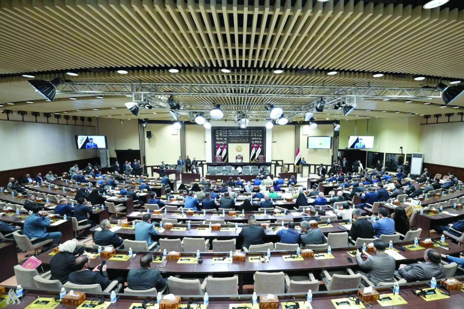 إحدى جلسات البرلمان العراقي في بغداد مارس 2026 (واع)