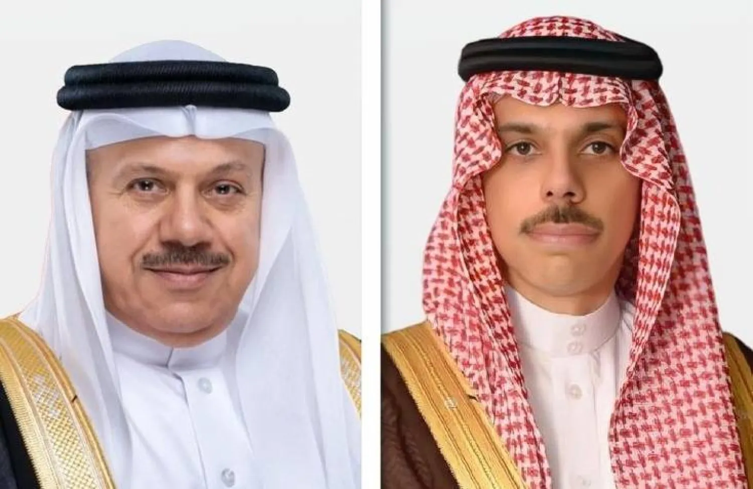 وزيرا الخارجية السعودي الأمير فيصل بن فرحان والبحريني الدكتور عبد اللطيف الزياني (الشرق الأوسط)