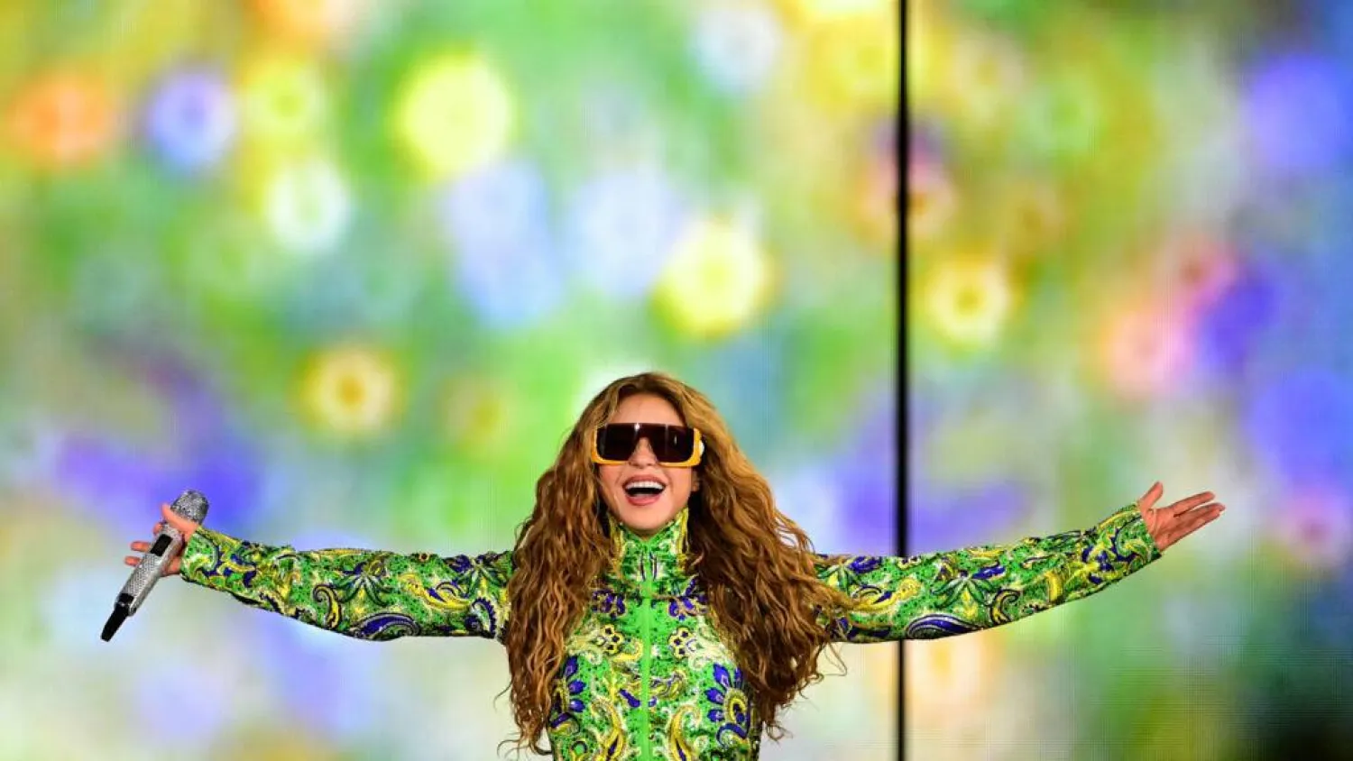 Colombian singer Shakira will headline the first World Cup Final half-time show along with Madonna and K-Pop giants BTS. Pablo PORCIUNCULA / AFP
