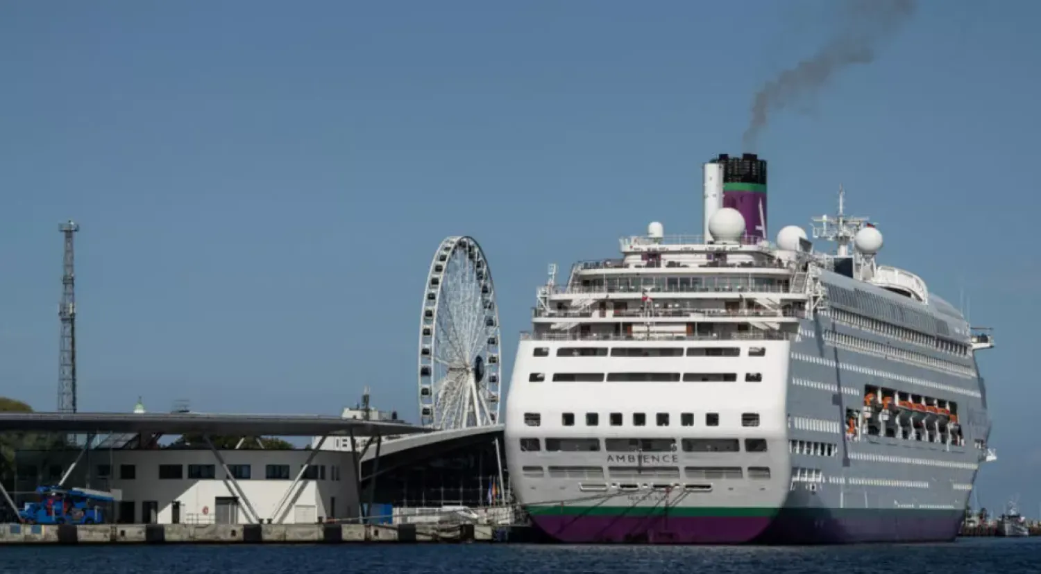 File photo of a cruise ship operated by Ambassador Cruise Line. © John MacDougall, AFP
