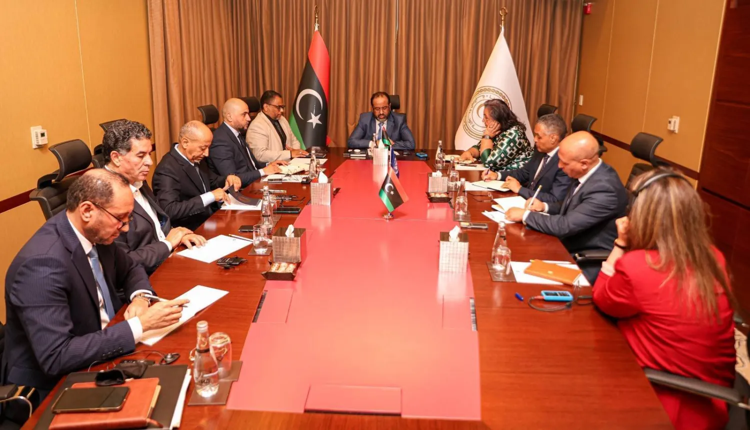الزادمة ملتقياً المبعوثة الأممية في طرابلس و(البعثة الأممية)