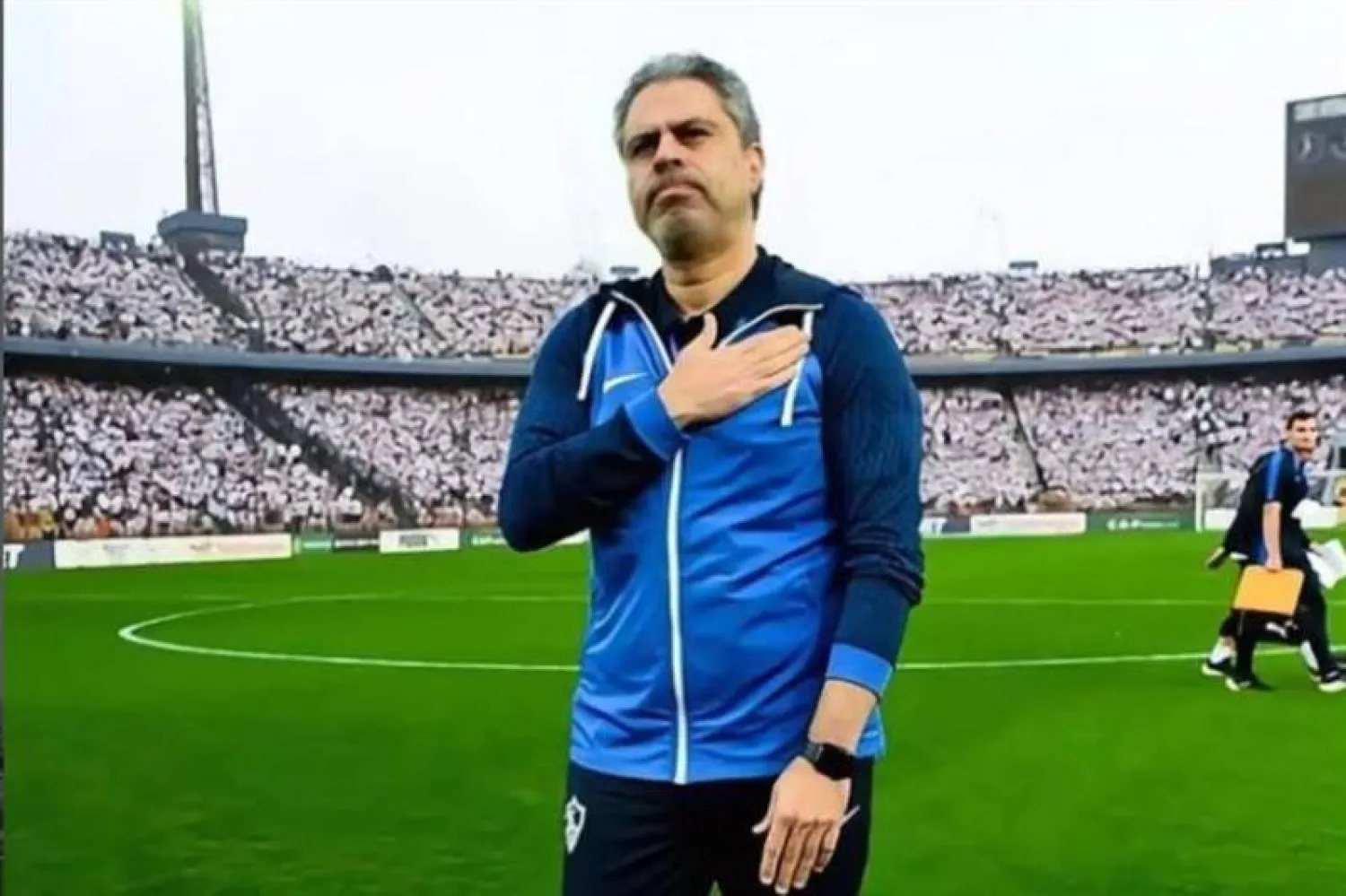 معتمد جمال مدرب الزمالك المصري (حساب إنستغرام الخاص بالمدرب)