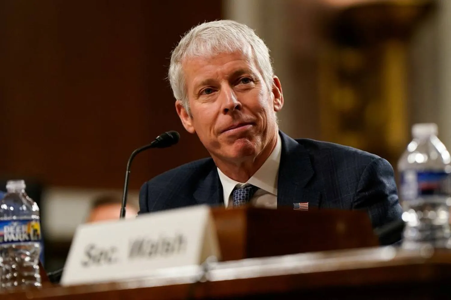 US Secretary of Energy Christopher Wright testifies during a US Senate Armed Services Committee hearing on Capitol Hill in Washington, DC, US, May 13, 2026. (Reuters) 