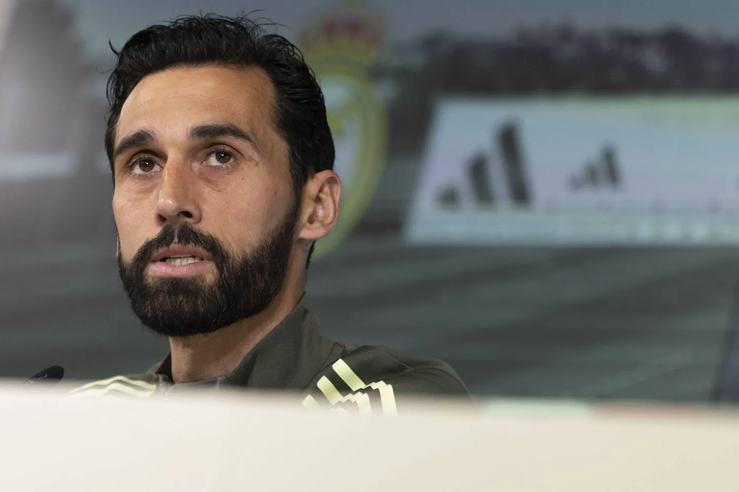 مدرب ريال مدريد الإسباني ألفارو أربيلوا (إ.ب.أ)
