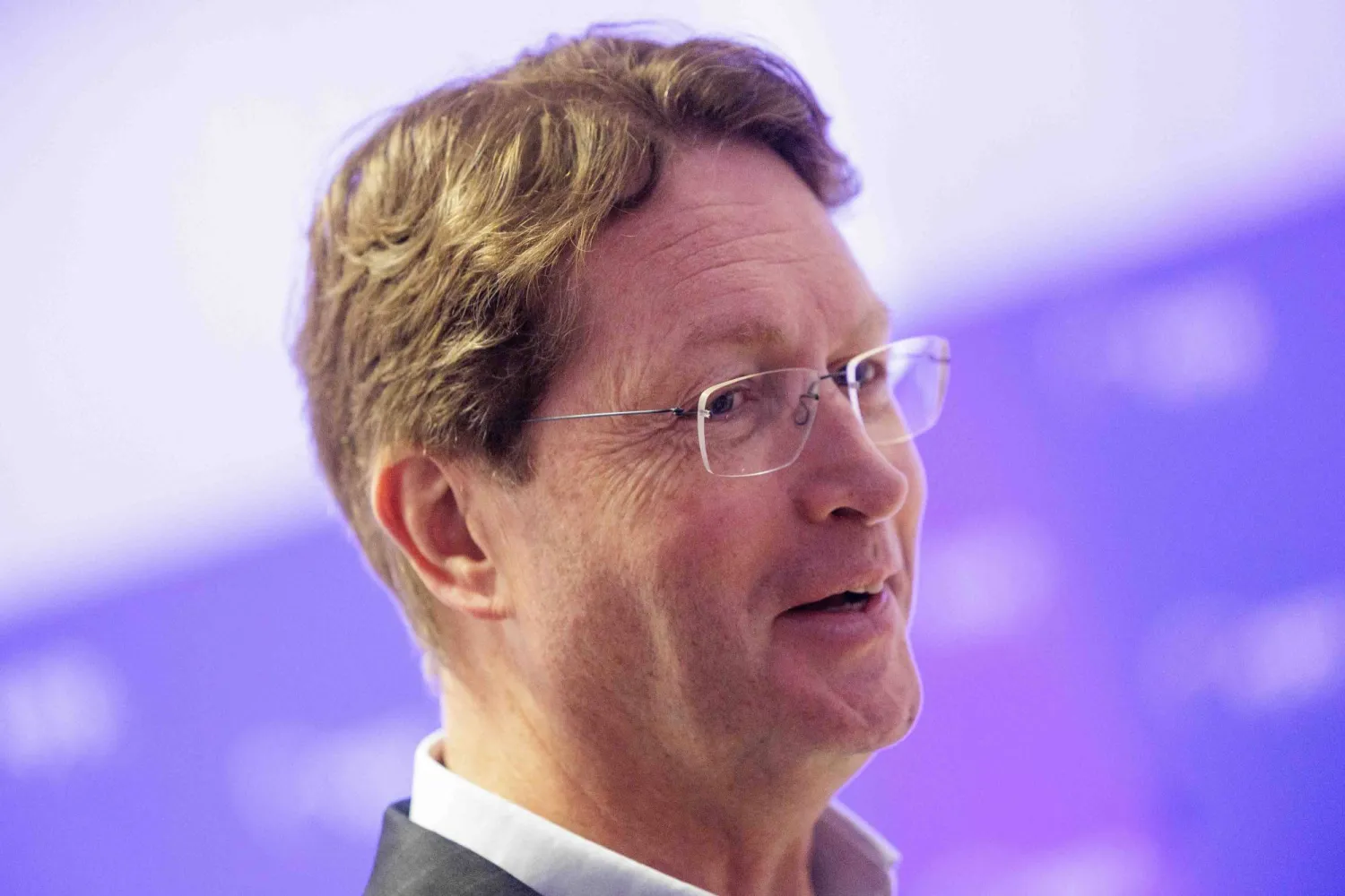 President of the European Automobile Manufacturers' Association (ACEA) Ola Kallenius attends a press point in the European Parliament in Brussels, Belgium, 13 May 2026. (EPA)