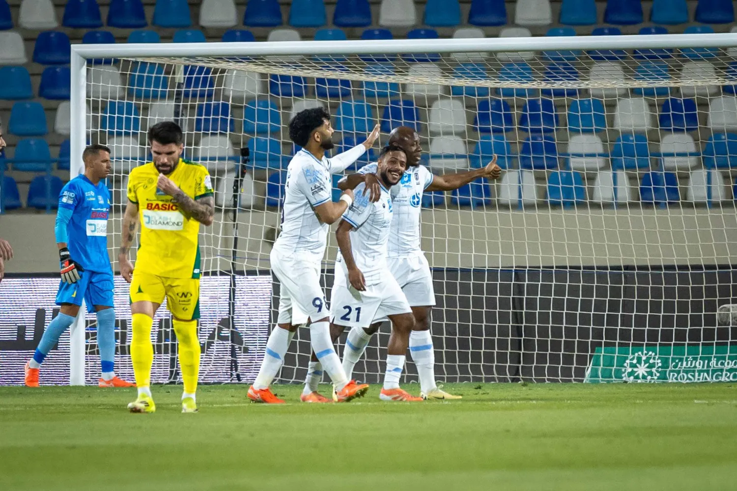 الأخدود نجح بتجاوز ضيفه الخليج بثلاثية (الدوري السعودي) 
