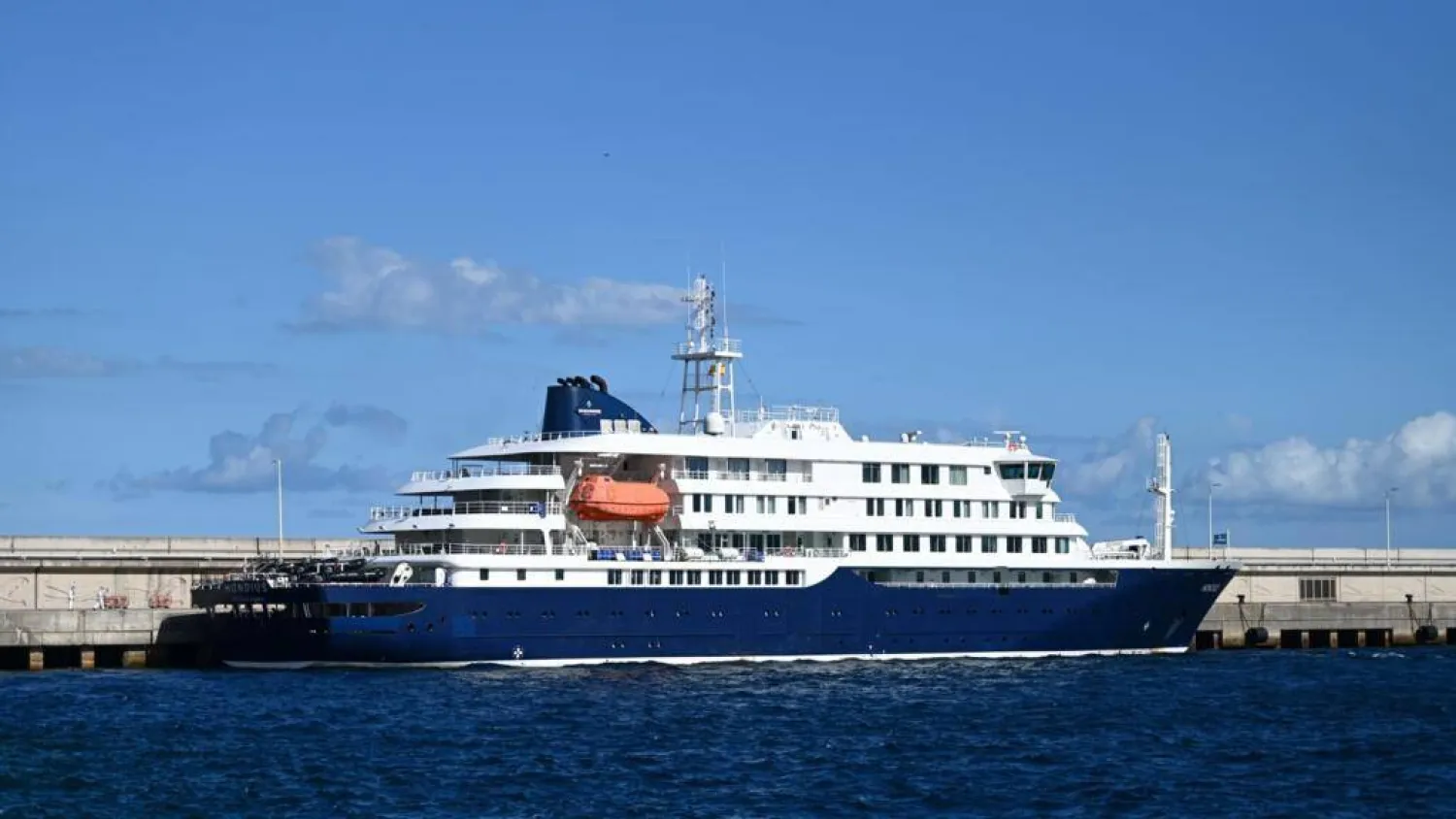 The MV Hondius sparked global alarm after the outbreak of hantavirus. JORGE GUERRERO / AFP