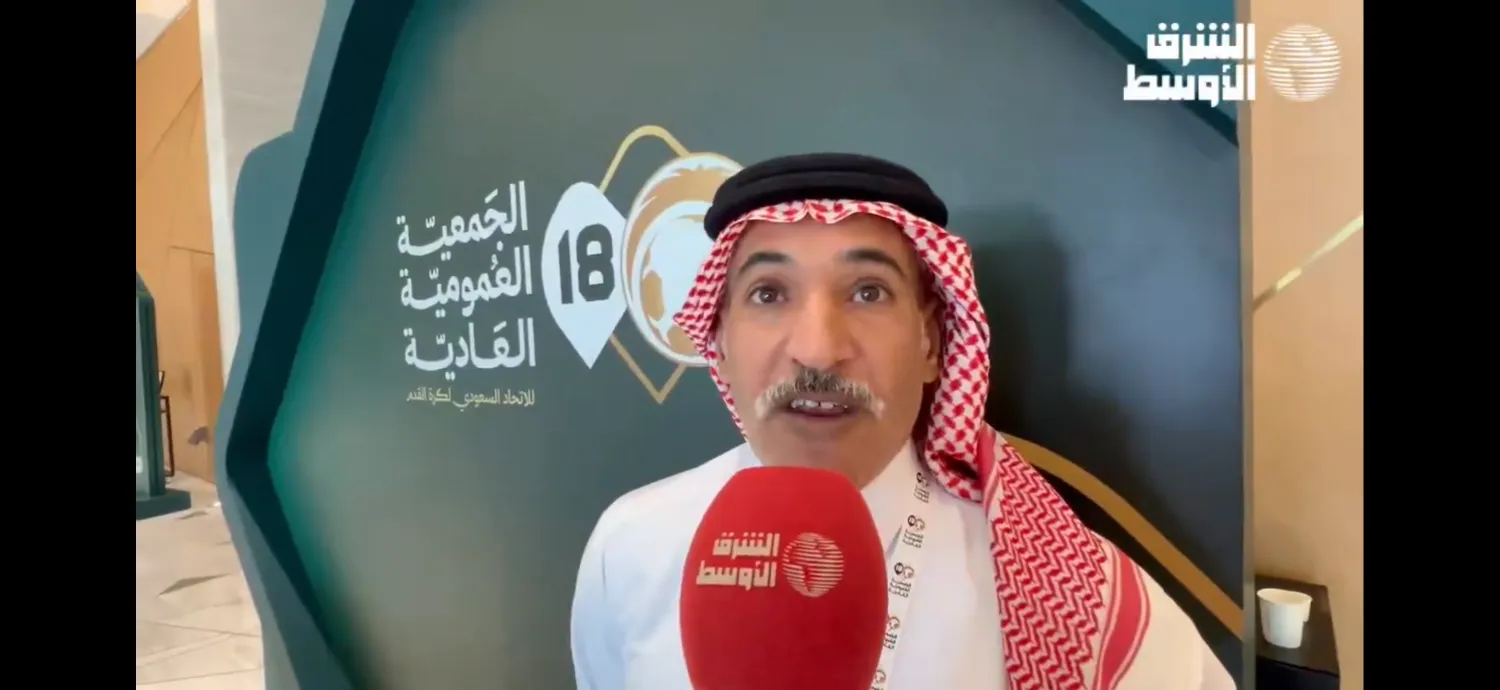 سطام العتيبي ممثل نادي النعيرية (الشرق الأوسط)