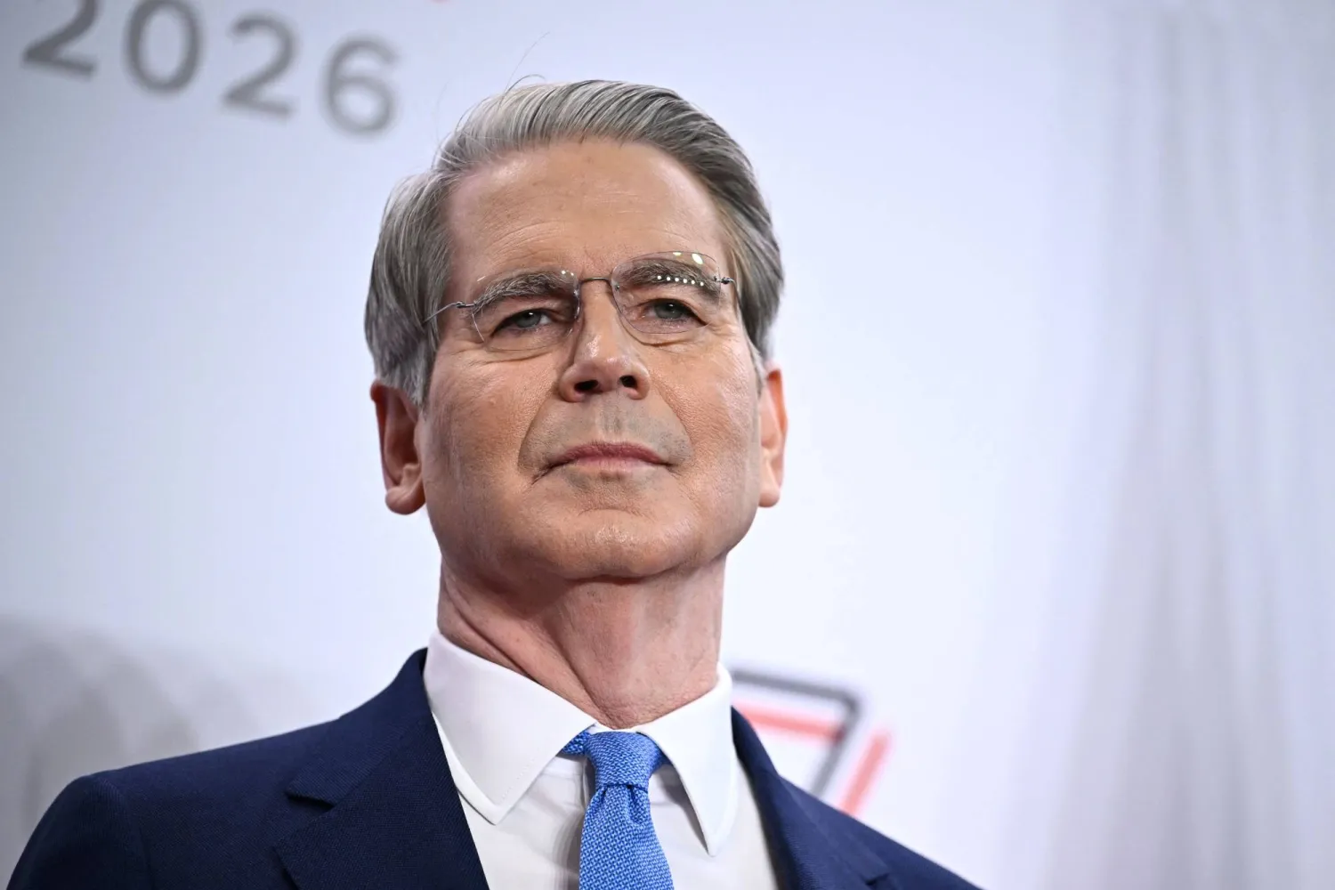  US Secretary of the Treasury Scott Bessent arrives at meeting of G7 Finance Ministers and Central Bank Governors in preparation for the summit of heads of State and government to be held in June 2026 in Evian, in Paris on May 18, 2026. (AFP) 
