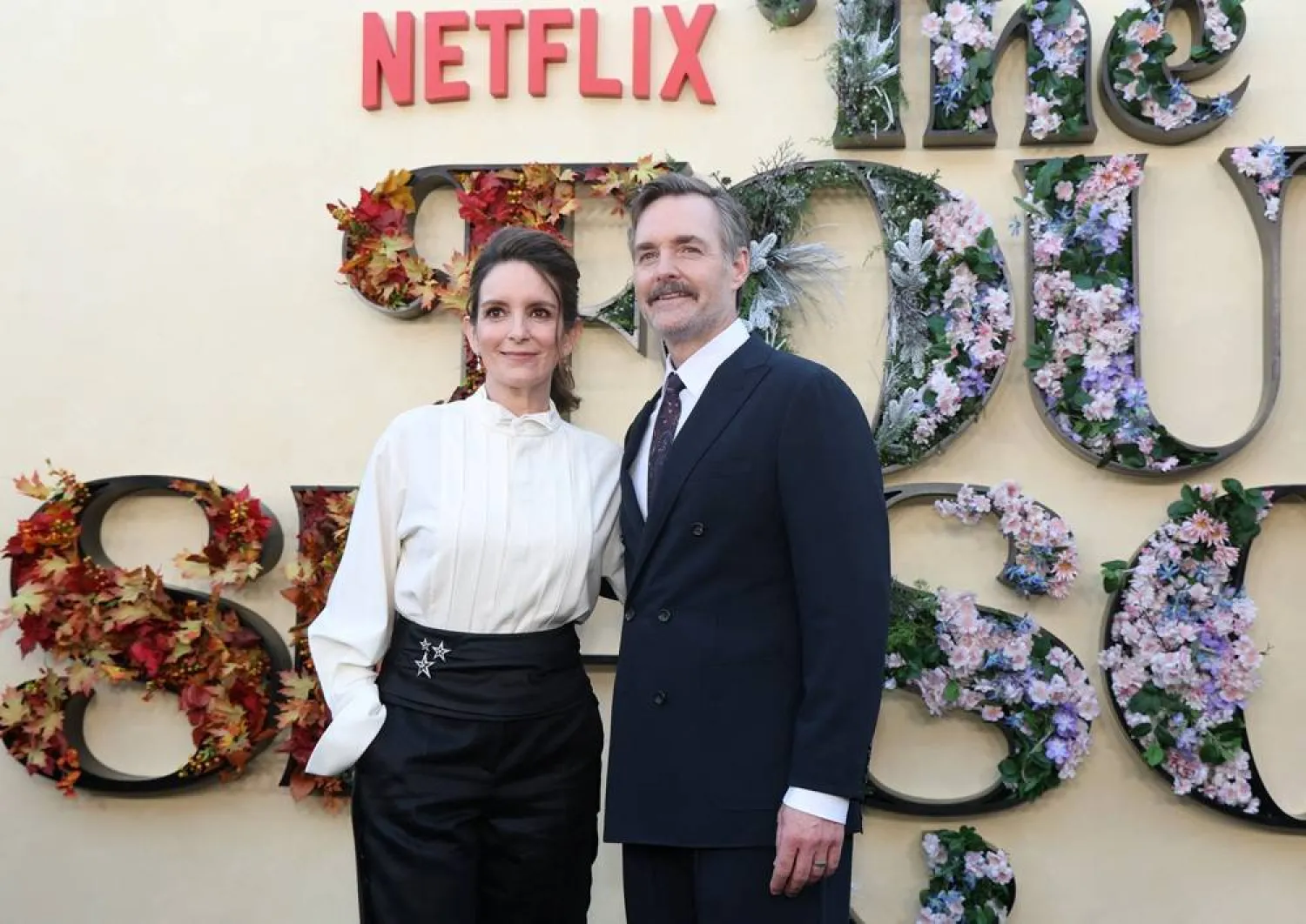  Cast members Tina Fey and Will Forte attend a premiere for season 2 of the television series "The Four Seasons" at the Egyptian Theatre Hollywood in Los Angeles, California, US, May 19, 2026. (Reuters)