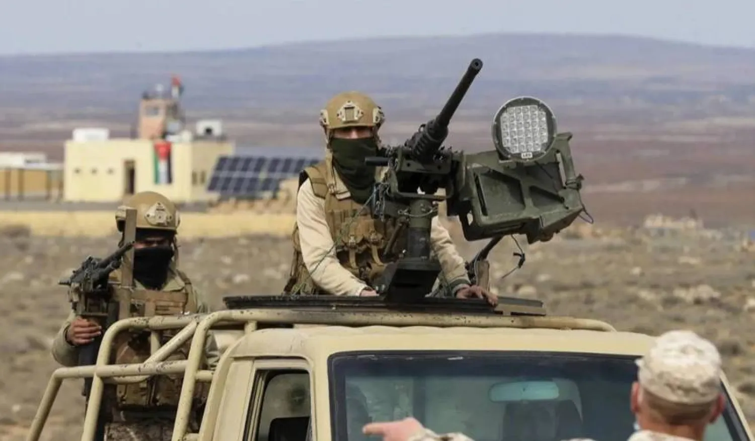 AP file photo shows Jordanian soldiers