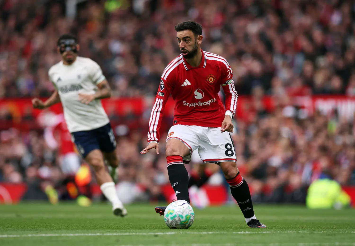 Soccer Football - Premier League - Manchester United v Nottingham Forest - Old Trafford, Manchester, Britain - May 17, 2026 Manchester United's Bruno Fernandes in action REUTERS