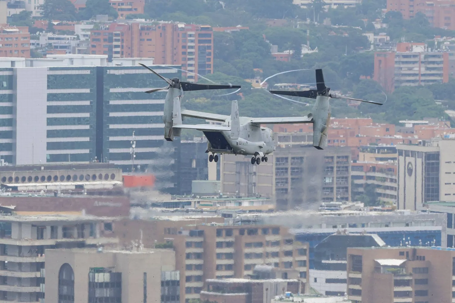 US Embassy holds emergency and air evacuation drill in Caracas, Venezuela, Saturday, May 23, 2026. (AP Photo/Pedro Mattey)