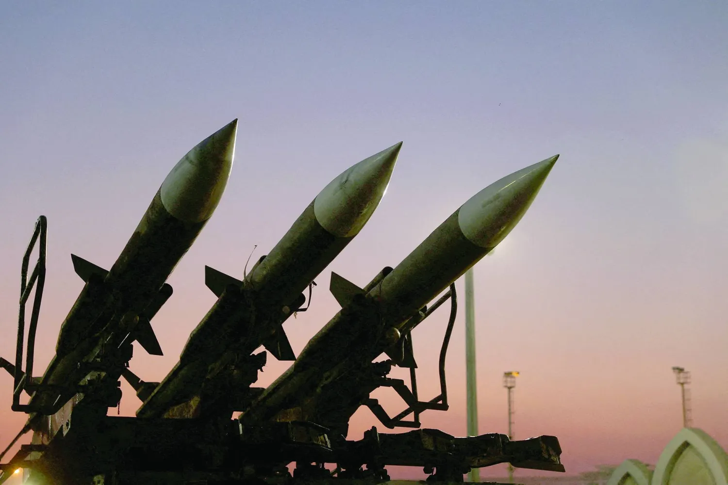 FILE PHOTO: Iranian missiles are displayed at the Iranian Revolutionary Guard Corps(IRGC) Aerospace Force Museum in Tehran, Iran, November 12, 2025. Majid Asgaripour/WANA (West Asia News Agency) via REUTERS    