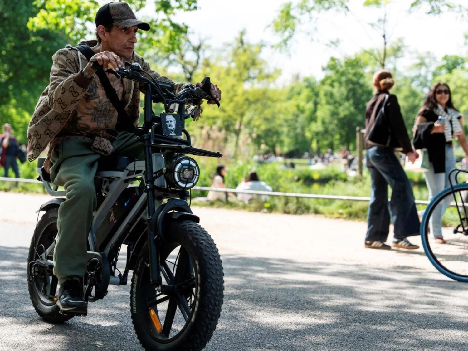 Fatbikes are seen by many as the scourge of the cycle path. Lina Selg / AFP
