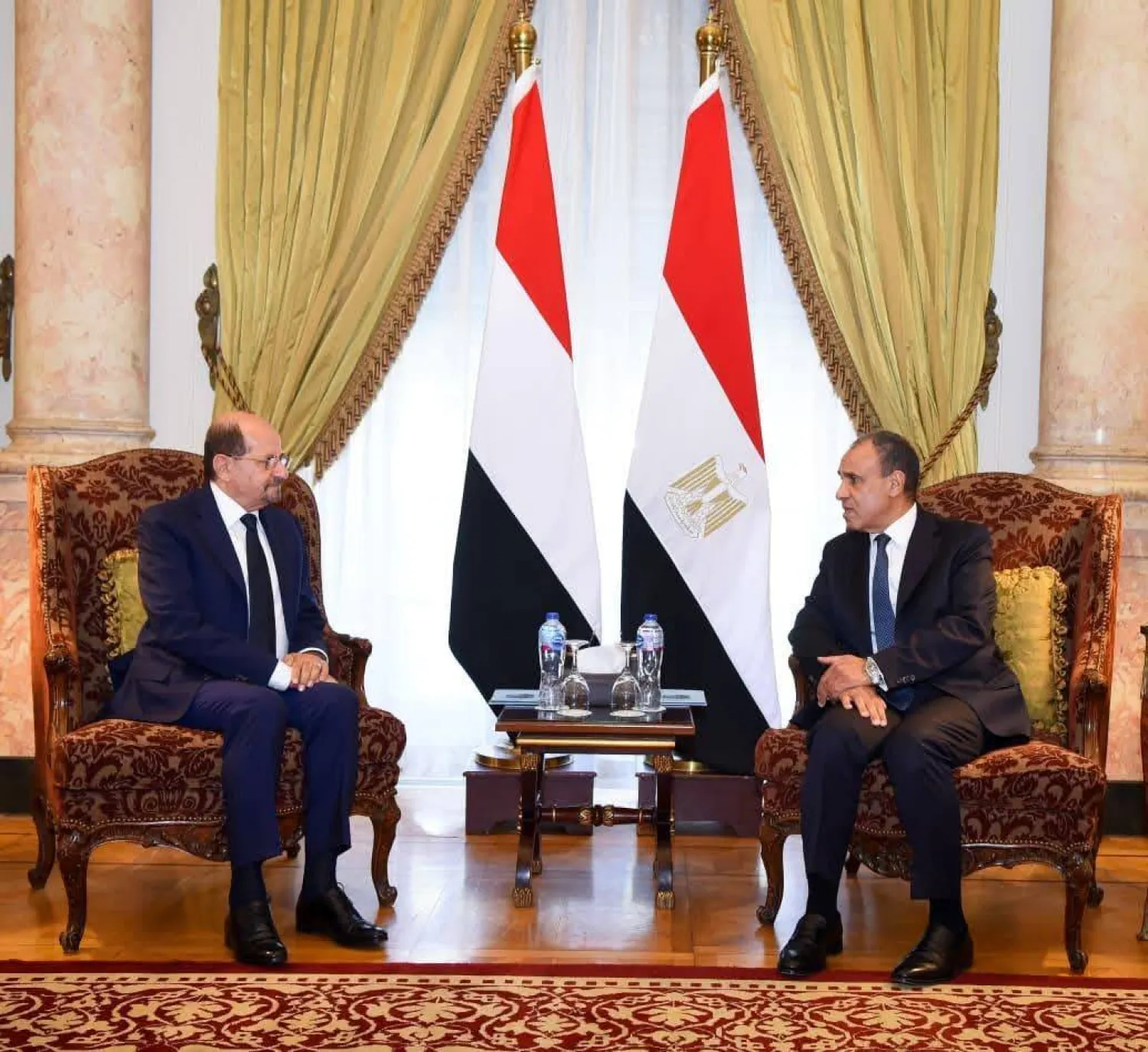 وزير الخارجية المصري بدر عبد العاطي يلتقي نظيره اليمني في القاهرة الأحد (الخارجية المصرية)