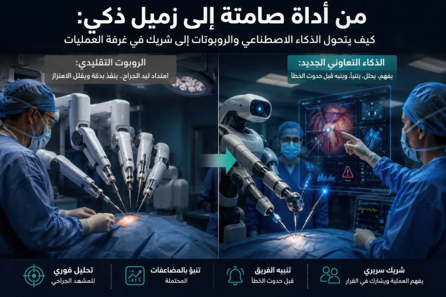 من اداة صامتة الى زميل ذكي