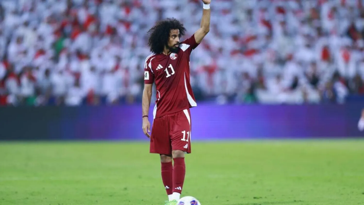 يأمل عفيف في تعويض خيبة مونديال 2022 (أ.ف.ب)