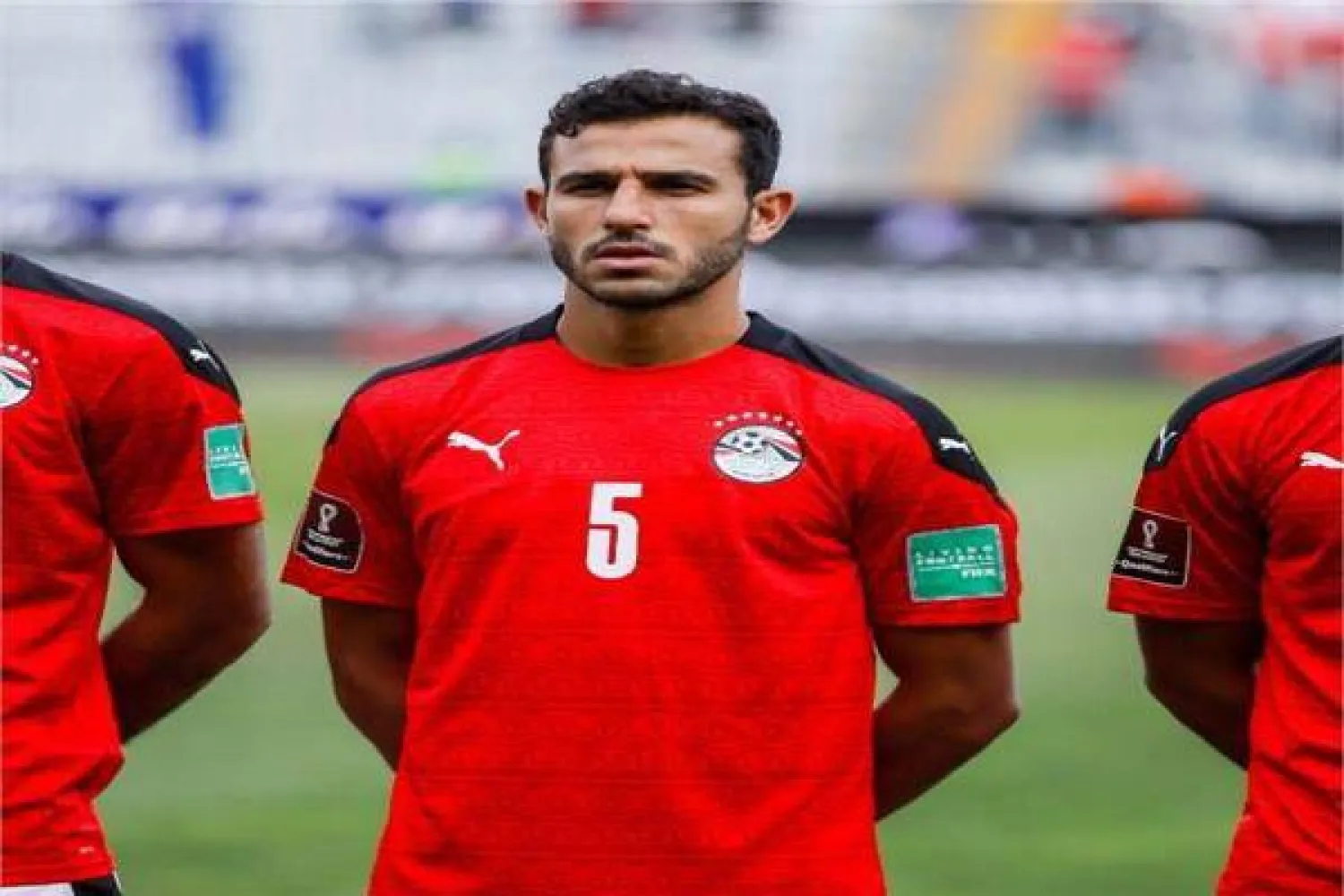 حمدي فتحي لاعب الوكرة القطري ومنتخب مصر (منتخب مصر)