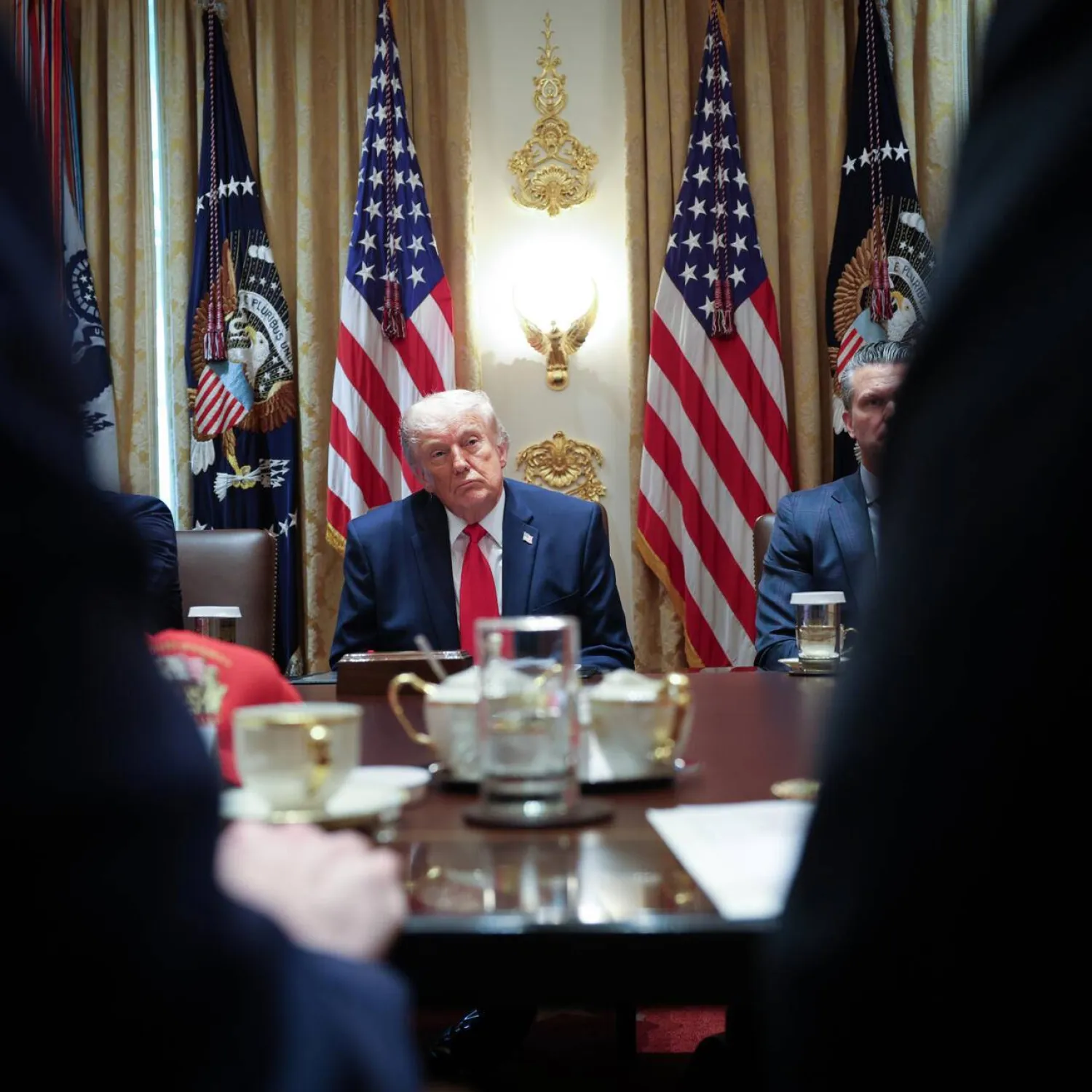 The US-Iran deal to extend the ceasefire is pending approval by President Donald Trump. WIN MCNAMEE / GETTY IMAGES NORTH AMERICA/AFP
