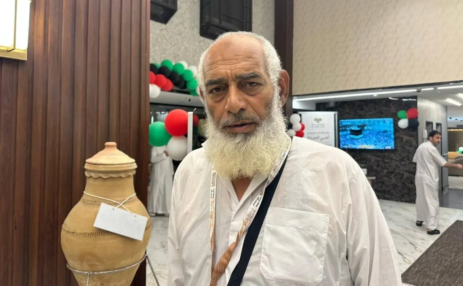 Hacı Abdulkerim al-Tavil, Humus'un batı kırsalındaki al-Havz köyünden bir Suriyeli, (Şarku’l Avsat)