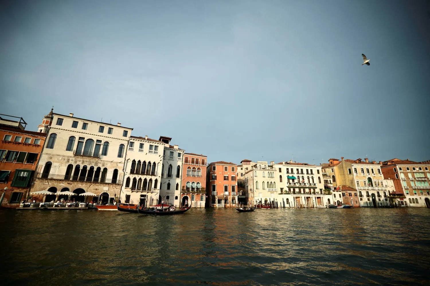 FILE PHOTO: A general view of the Grand Canal, in Venice, Italy, June 23, 2025. REUTERS/Yara Nardi/File Photo