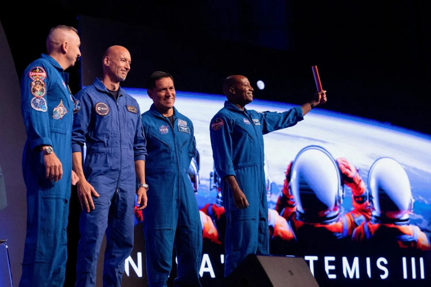NASA, yaklaşan Artemis III görevindeki mürettebatın tamamen erkeklerden oluşmasını savunurken Başkan Jared Isaacman, göreve katılmak üzere seçilen astronotların görevin başarıya ulaşması için "en iyi ihtimali" sunduğunu söyledi (Reuters)