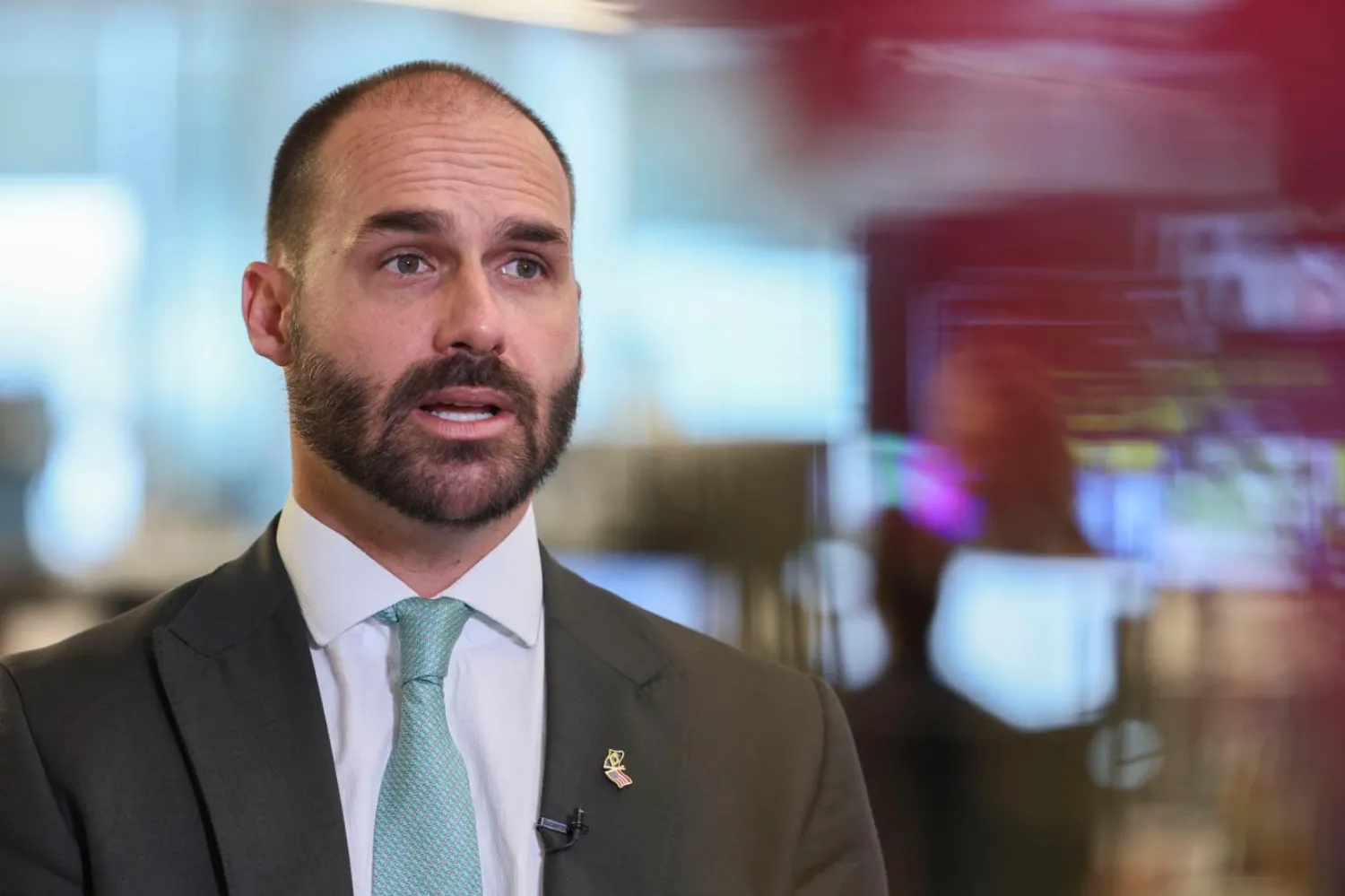 Eduardo Bolsonaro hakkındaki suçlamaları reddetti (Reuters)