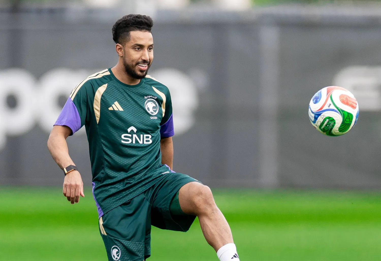 سالم الدوسري يقف أمام أرقام تاريخية في مونديال 2026 (المنتخب السعودي)