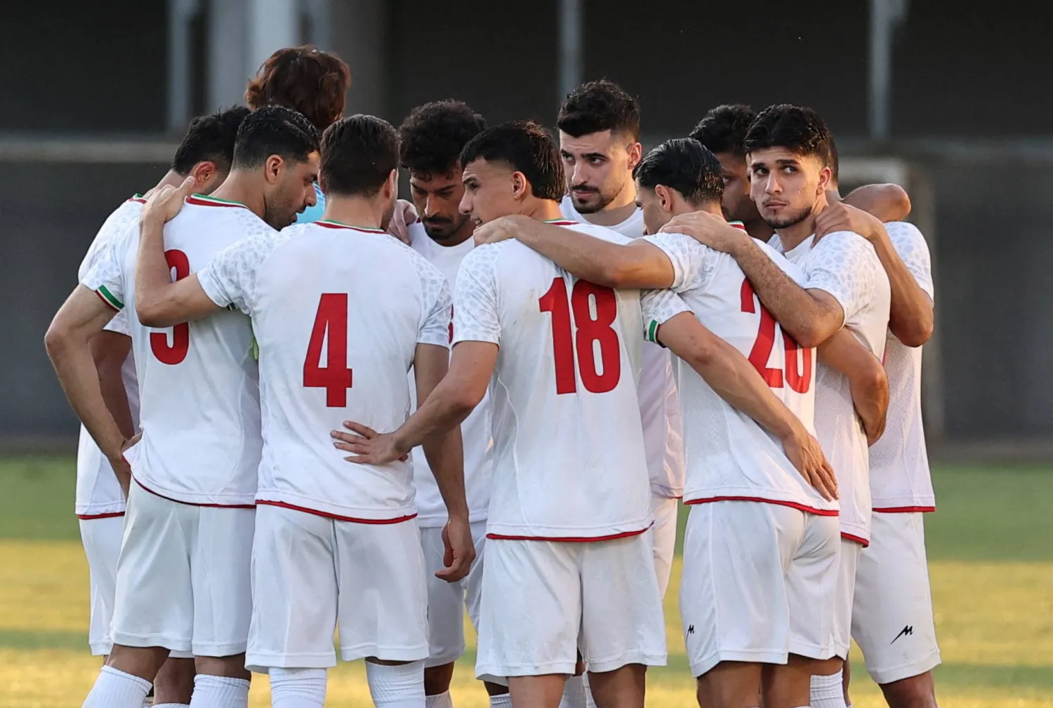 FILE PHOTO: File Photo: Soccer Football - International Friendly - Iran v Gambia - Mardan Sports Complex, Antalya, Türkiye - May 29, 2026  Iran players REUTERS/Umit Bektas/File Photo/File Photo