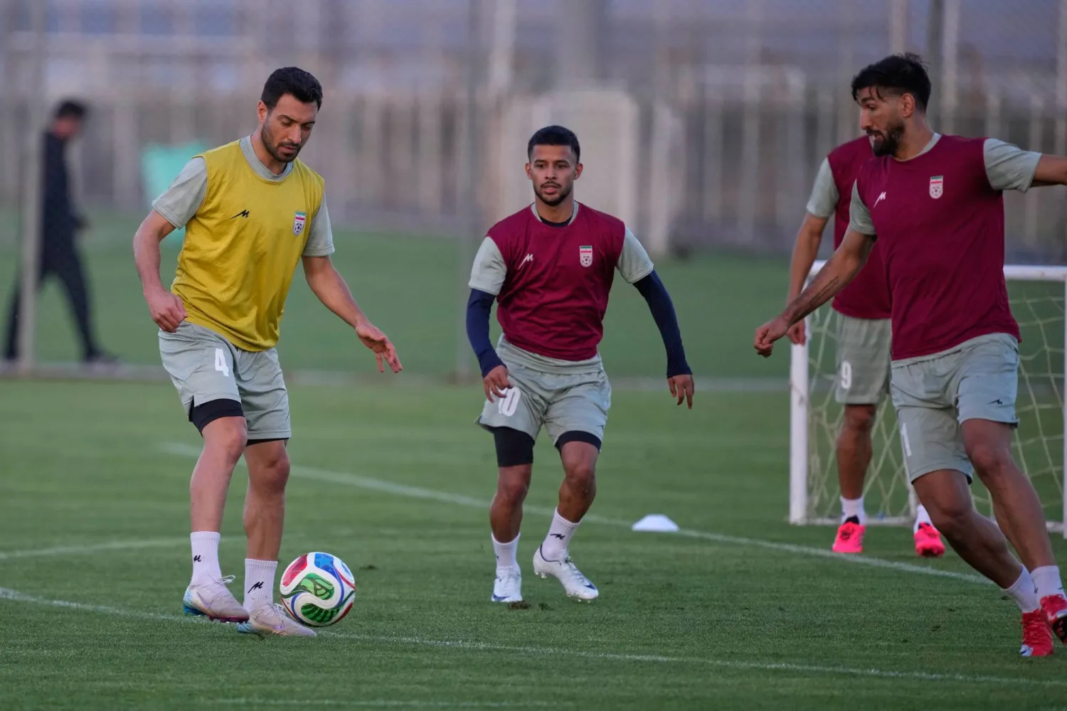 حصل المنتخب الإيراني على تأشيرات الدخول إلى المكسيك استعداداً لمونديال 2026 لكرة القدم (أ.ب)