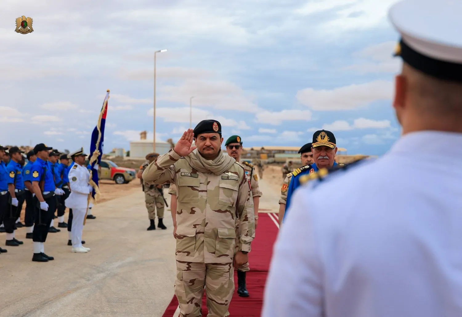 نائب القائد العام للجيش الوطني الليبي الفريق أول صدام حفتر (إعلام القيادة العامة)