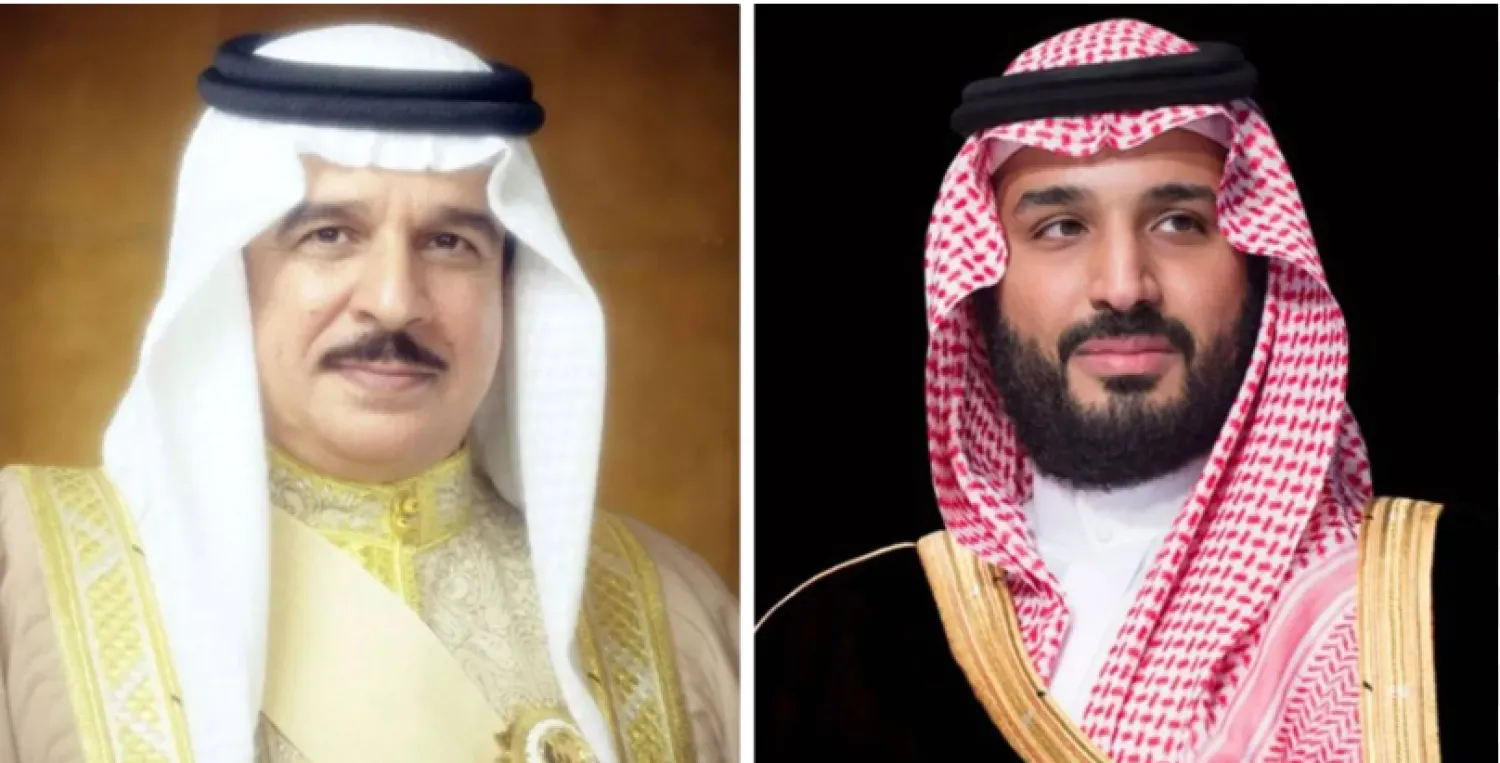 ولي العهد السعودي الأمير محمد بن سلمان والعاهل البحريني الملك حمد بن عيسى (الشرق الأوسط)