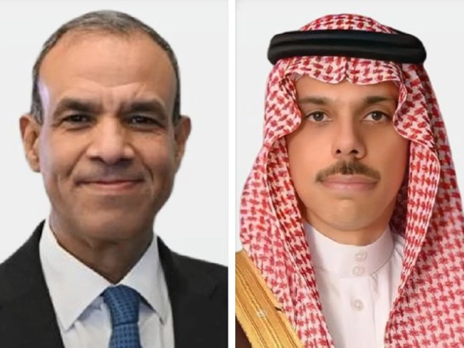الأمير فيصل بن فرحان والوزير بدر عبد العاطي (الخارجية السعودية)