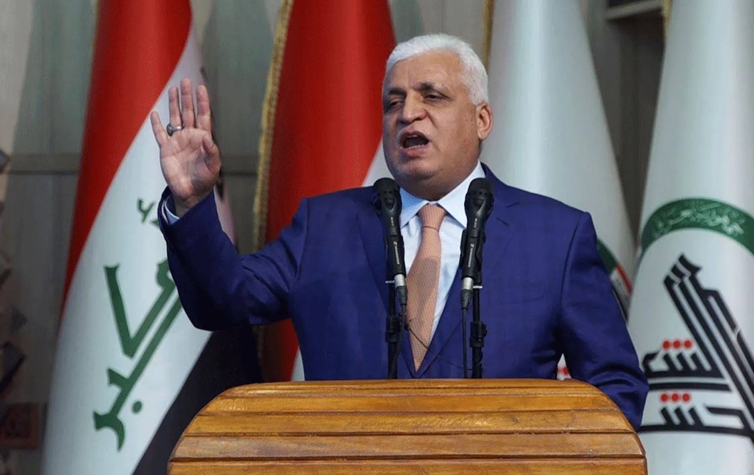 رئيس هيئة «الحشد الشعبي» في العراق فالح الفياض (واع)