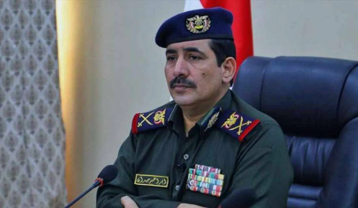 Yemeni Interior Minister Maj. Gen. Ibrahim Haidan (Government media)
