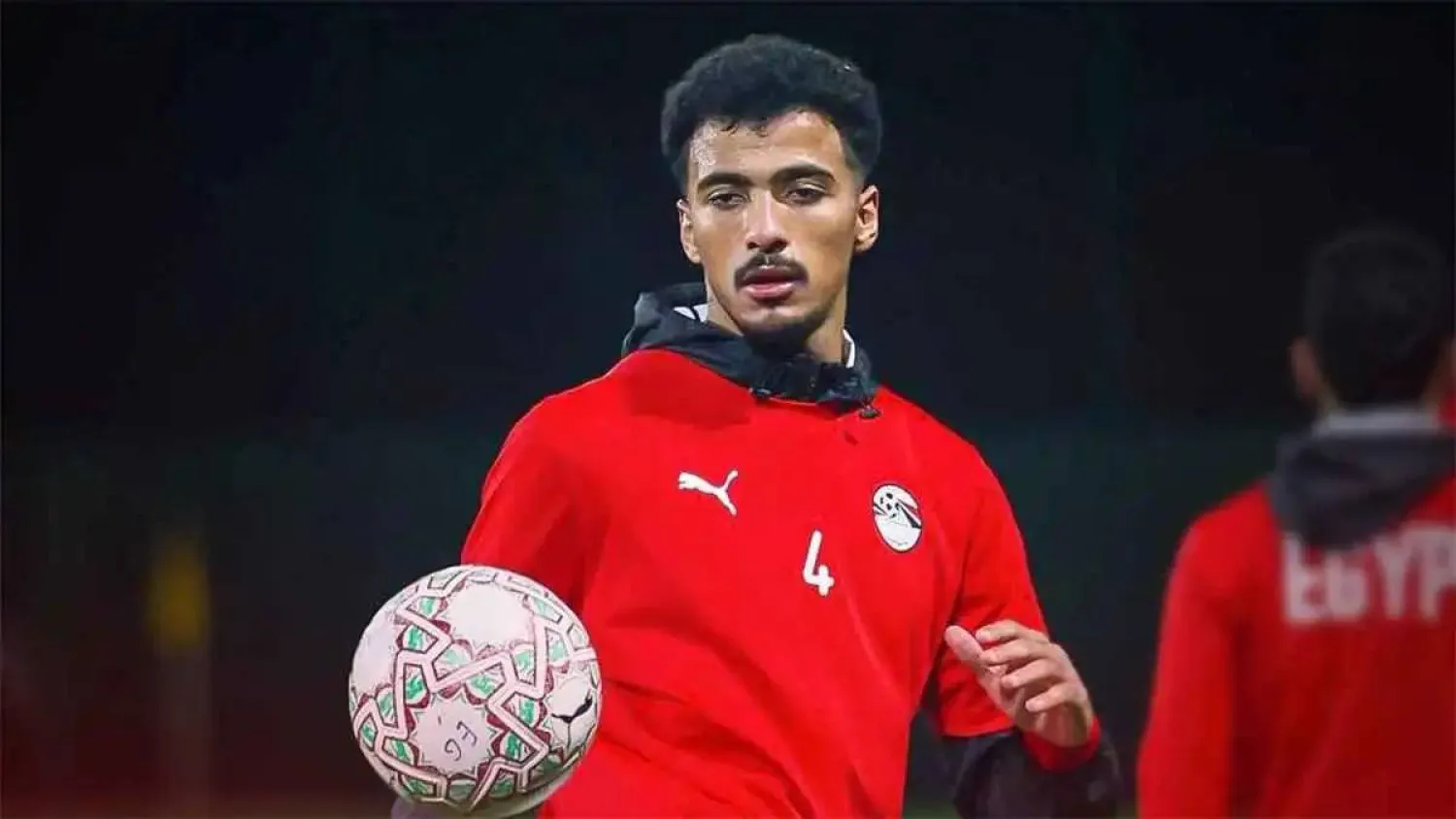حسام عبد المجيد مدافع مصر يستعد للمونديال (منتخب مصر)