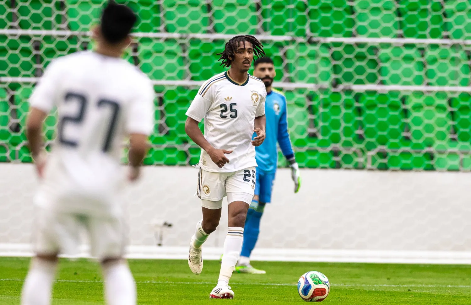جهاد ذكري قال إن الفوز في ودية بورتوريكو مهم (المنتخب السعودي) 