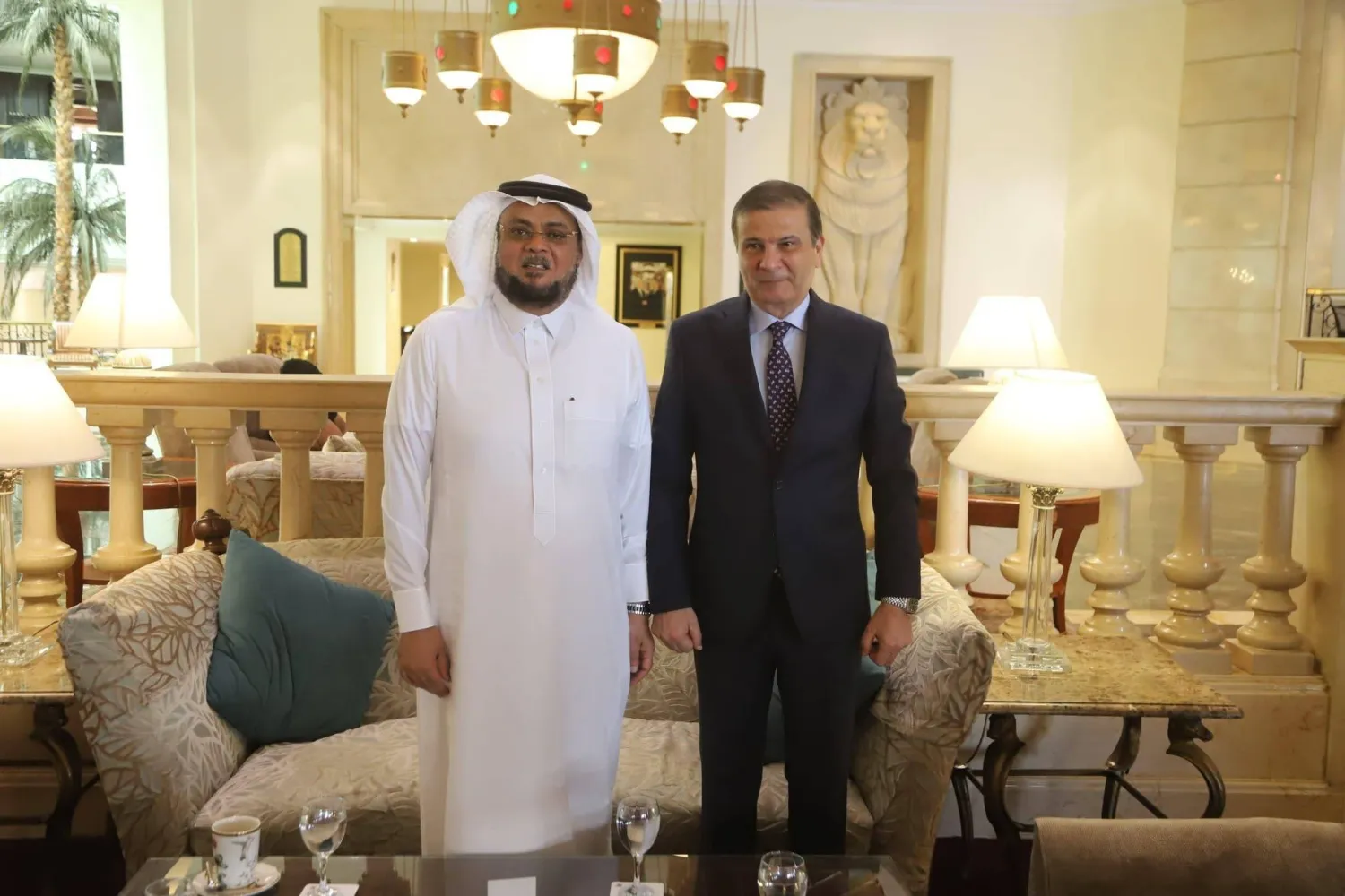 وزير الزراعة المصري أكد عمق العلاقات التاريخية والأخوية التي تربط بين القاهرة والرياض (مجلس الوزراء المصري) 