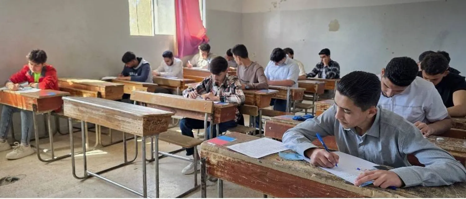 شهدت سوريا السبت امتحانات شهادة الثانوية العامة في مختلف محافظات البلاد (سانا)