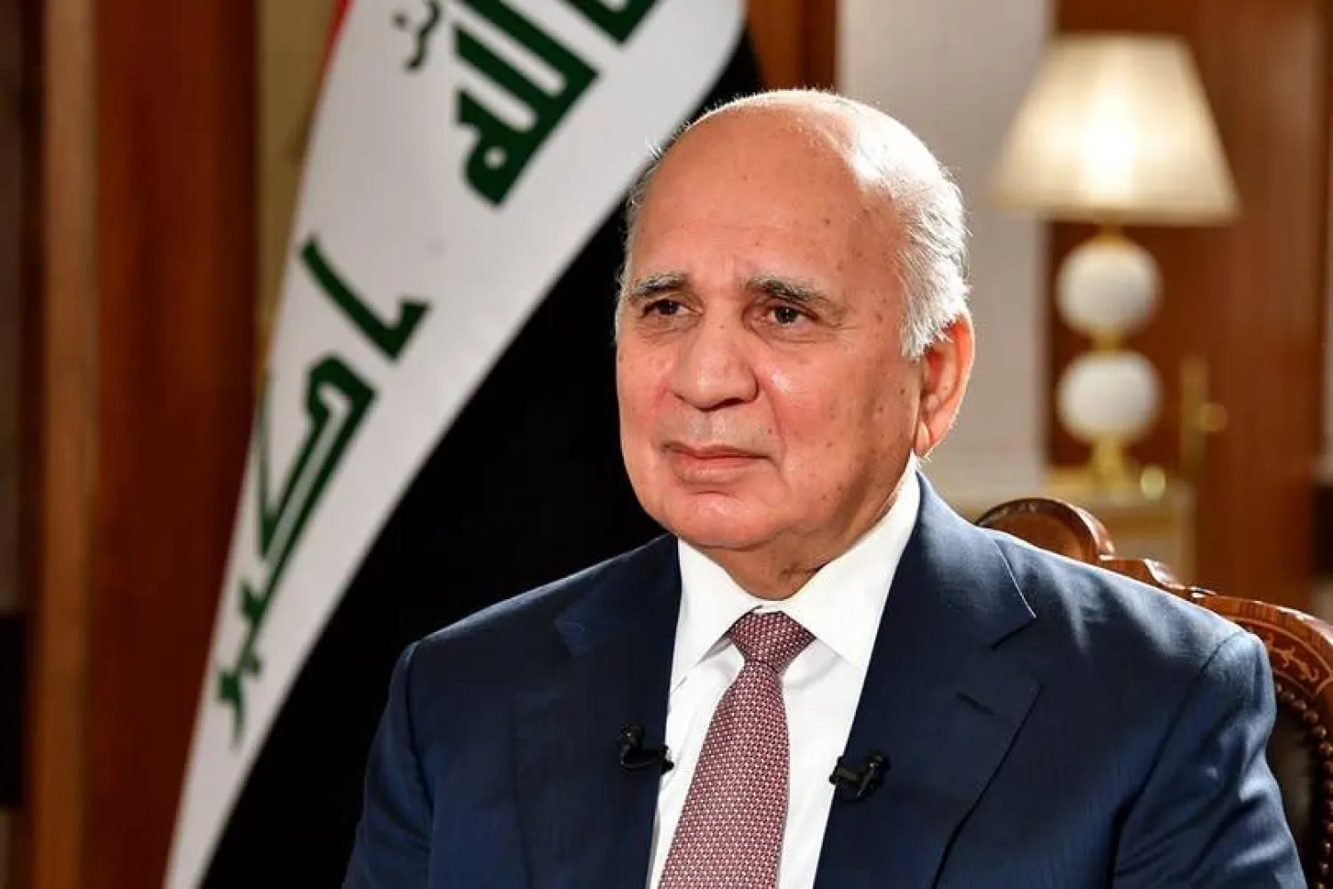 وزير الخارجية العراقي فؤاد حسين (الوزارة)