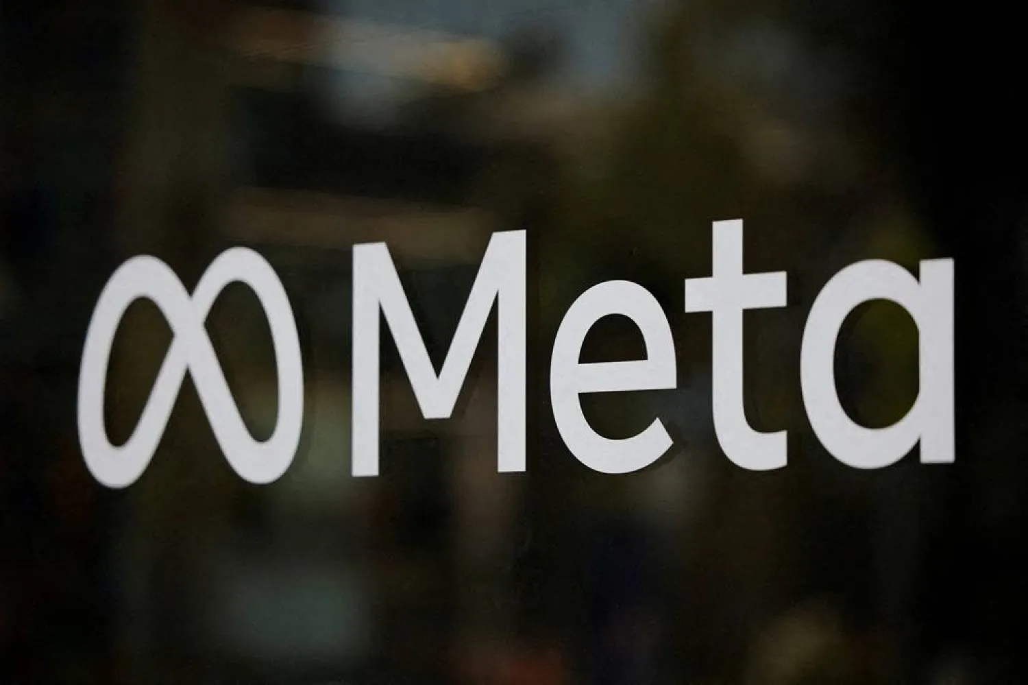 The logo of Meta at the Meta Lab in Los Angeles, California, US, May 20, 2026. (Reuters)