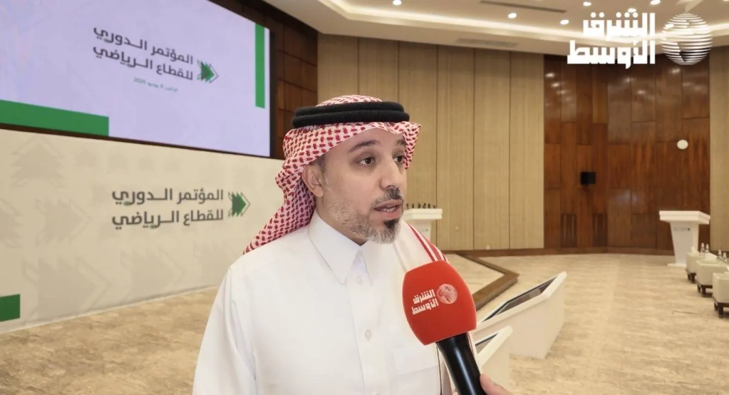 عادل الزهراني ‏وكيل وزارة الرياضة للإعلام والتسويق (الشرق الأوسط)