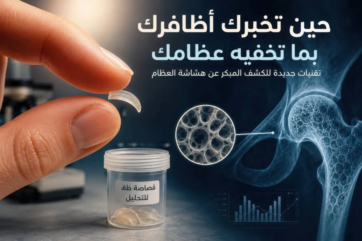 حين تخبرك أظافرك بما تخفيه عظامك