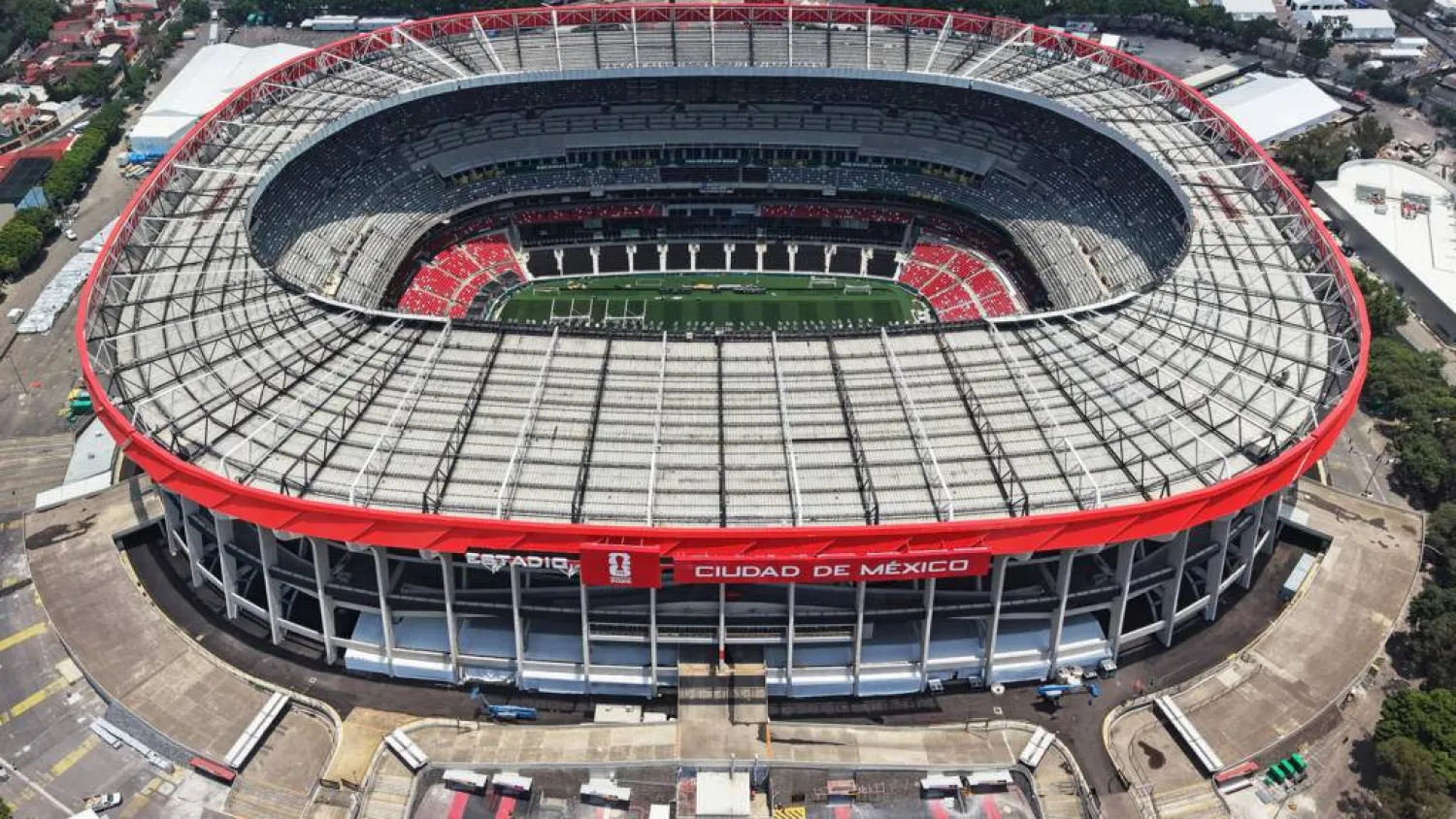 The World Cup will kick off in the Estadio Azteca in Mexico City. Carl DE SOUZA / AFP
